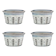 LADELLE Zdjelice u setu 4 kom od kamenine, Lorson, svijetlosiva