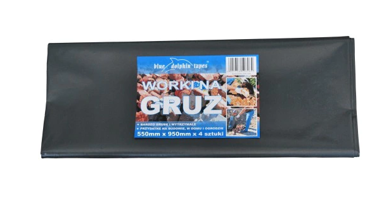 PE Ojačane vreće za građevinski otpad 550x950 mm, 4 kom