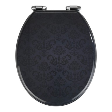 WENKO Sjedalo za toalet s lakim zatvaranjem Bellevue, 42,5 x 35,5 cm