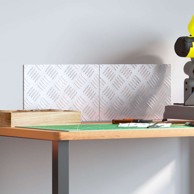 Aluminijske checker ploče 2 kom protuklizne 30x20 cm