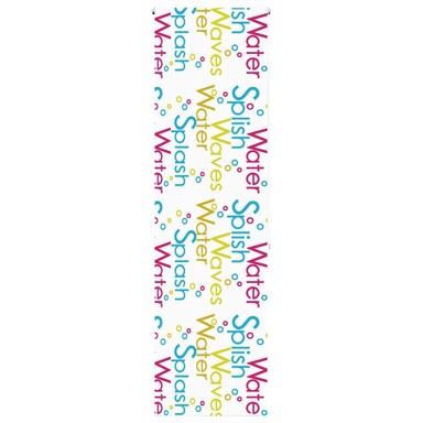 Rolo zavjesa za tuš, 60x240 cm, šareno