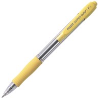 PILOT Kemijska olovka, BPGP-10R-F-Y, Super Grip, žuta
