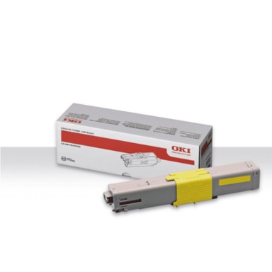 OKI Original toner 46490401 za C532/542dn, MC563/573dn 1,5k, Yellow