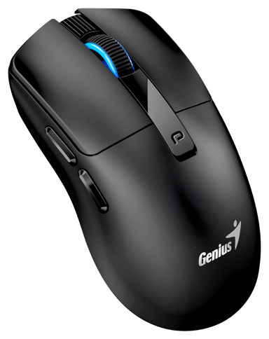 GENIUS Računalni miš NX-8280S 31030052400, bežični, optički, Bluetooth, tihi, crna