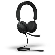 JABRA Slušalice Evolve2 40 SE, crne, on-ear, Stereo, USB-C