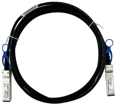 BLUEOPTICS InfiniBand/optički kabel SFP-H25G-CU1M-BL, 1 m, SFP28, crna