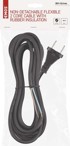 EMOS Priključni kabel S03350 guma 2×1,5 mm crni 5 m