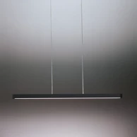 Visilica Talo 150 LED, crna, 60 W, 3000K, 7206 lm