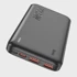 HOCO Power bank J101, 10000 mAh, PD QC, 3 A, 22.5 W, crni