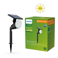 PHILIPS Jivix podna solarna svjetiljka crna sr sp 1.4w 27k