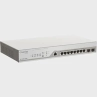D-LINK Switch DBS-2000-10MP, 8xGigabit PoE, upravljani, Nuclias Cloud, 130W