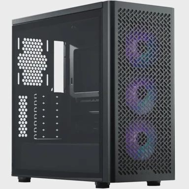 COOLER MASTER Kućište Elite 502, tower, crno, kaljeno staklo