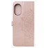 Preklopna maskica za Oppo A58 4G, Mandala, ružičasto zlatna