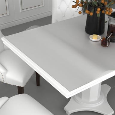 Zaštita za stol 90 × 90 cm, mat, PVC, 2 mm