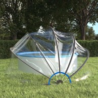 Bazenska kupola okrugla, PVC, 406 x 203 cm