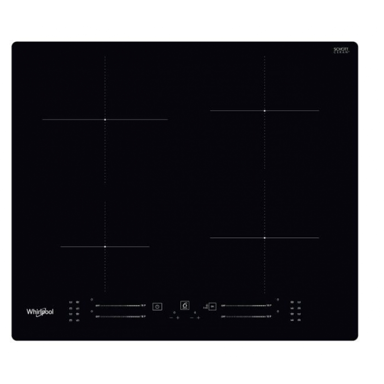WHIRLPOOL Ugradbena indukcijska ploča WS S4060 BF, 60 cm, 4 zone, crna