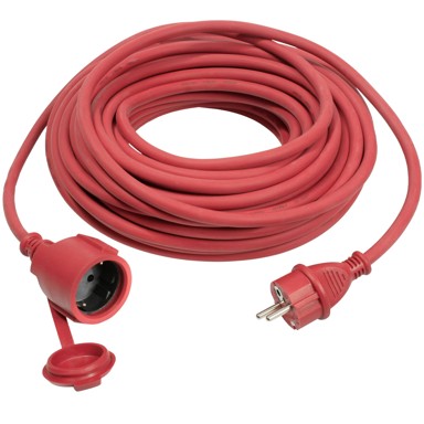 AS SCHWABE Produžni kabel 60373 25 m, crveni