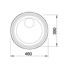 BLANCO Sudoper Rondosol inox