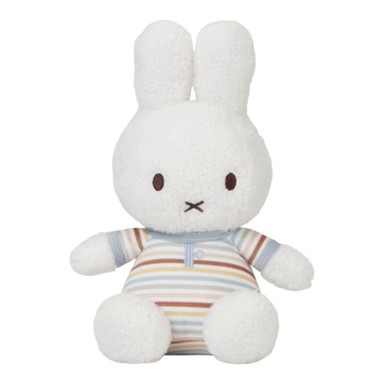 LITTLE DUTCH Zeko miffy Vintage Sunny Stripes, 35 cm