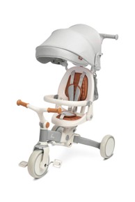 TOYZ Dječji tricikl Faro sivi