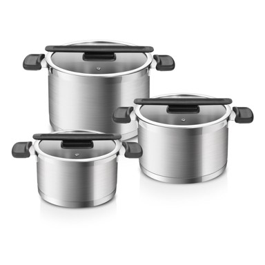 TESCOMA Set posuđa od nehrđajućeg čelika 6 kom Compact