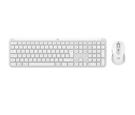 LOGITECH Tipkovnica + miš MK950 Signature Slim Combo, bežična, bijela, Bolt Receiver USB
