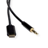 ROLINE Adapter USB-C na 3.5 mm audio muški / muški, 3 m