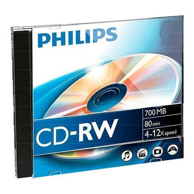 PHILIPS CD-RW, 700 MB, 10 kom