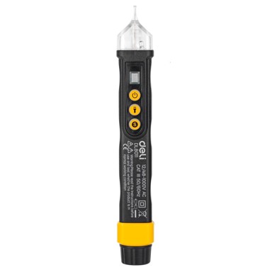 DELI TOOLS Beskontaktni ispitivač napona EDL8011, crna
