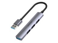 UNITEK Hub, H1208A USB-A, 3x USB-A 2.0, USB-A 3.0