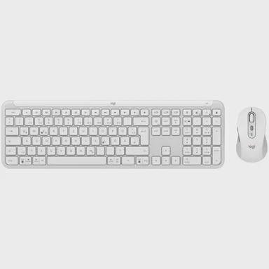 LOGITECH Set tipkovnica i miš Signature Slim Combo MK950, off white (920-012491)