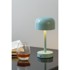 LEITMOTIV Svijetlo plava LED stolna lampa s metalnim sjenilom (visina 24, 5 cm) James 