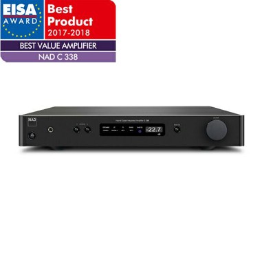 NAD Digitalno pojačalo C 338, crni