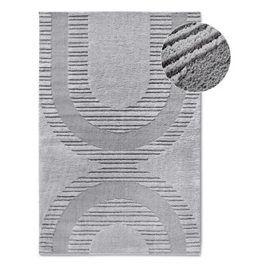 ELLE DECORATION Sivi tepih 160x235 cm Bartoux Light Grey 