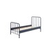 VIPACK Tamno plavi metalni dječji krevet 90x200 cm BRONXX