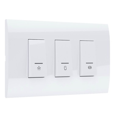 MODYS Prekidač podžbukni kupaonski indikator dvopolni