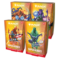 MAGIC: THE GATHERING Collector Deck Display, Marvel Super Heroes, 4 špila