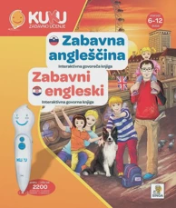KUKU Interaktivna govorna knjiga Zabavni engleski (bez olovke)