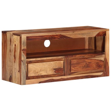 TV ormarić, 88 x 30 x 40 cm, od masivnog bagremovog drva