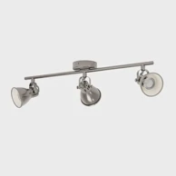 Reflektor, Seras, 96554, LED GU10, 3x3,3W, 3x240 lm, nikal/antik