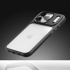 ROCK GUARD Lens Protection serija maskica za iPhone 17 Pro, prozirno-crna