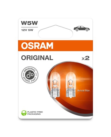 OSRAM Žarulja 2825-2BL, W5W, 12V, W2.1x9.5D