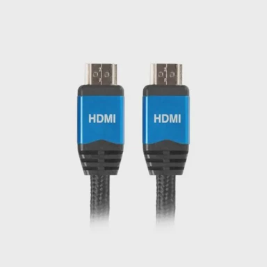 LANBERG HDMI kabel CA-HDMI-20CU-0018-BL, HDMI Type A (Standard), crni, 1m