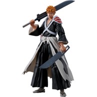 S.H.FIGUARTS Figura Bleach Ichigo Kurosaki Dual Zangetsu, 16 cm
