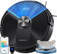 PROSCENIC Robotski usisavač Q10+, LiDAR, funkcija brisanja, 200 min, 10000 Pa