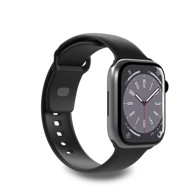 PURO Silikonski remen Icon, Apple Watch 38/40/41 mm, crni, 2 kom