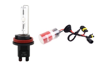 AMIO Premium HID xenon žarulje, H11, 6000K, hladno bijela, DUO BOX (2 žarulje)