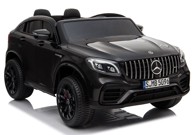 Auto na akumulator Mercedes GLC 63S QLS 4x4, crni, lakirani, dvosjed