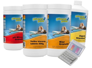 PLANET POOL Početni set za njegu vode