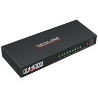 REDLINE Razdjelnik, HDMI HS-8000 splitter, 8x HDMI out, LED
